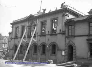 Longton, Court house, demolished, May 1950